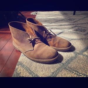 Clark’s leather desert boots